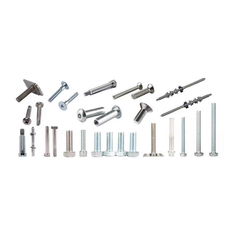 Construction-equipment screws